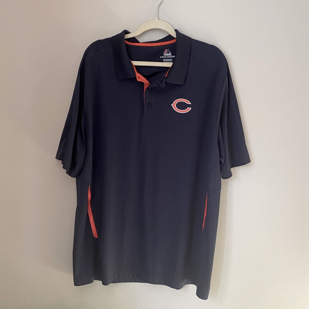 Chicago Bears Majestic Cool Base Men’s Polo